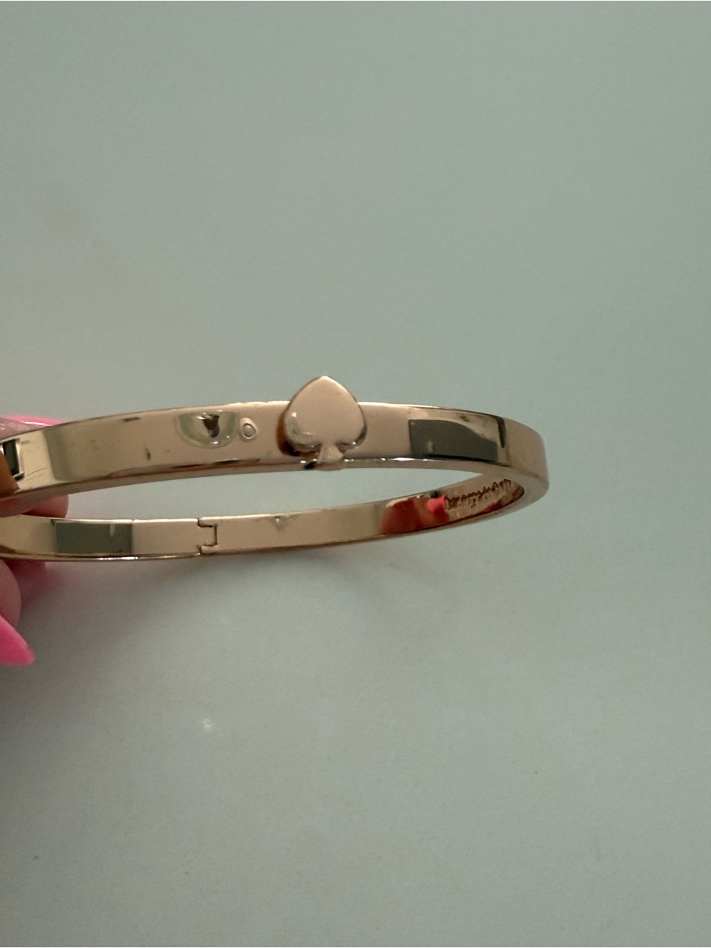 kate spade Rose Gold ♠️ Hinge Bangle Bracelet